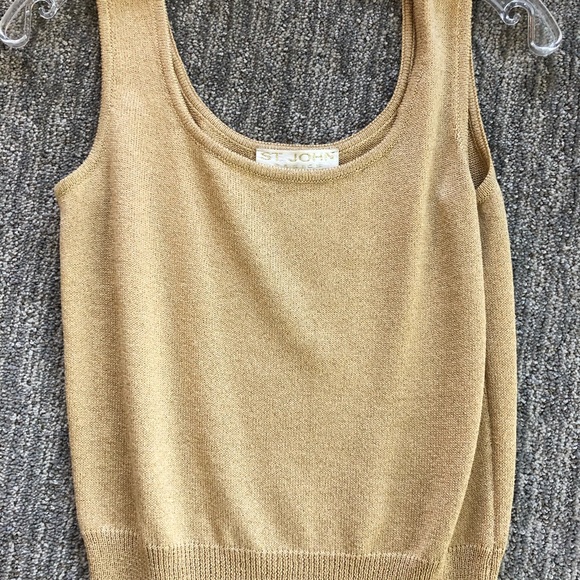 St John gold sparkle tank. - Picture 2 of 2